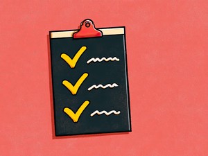 ３つのチェック項目を表すイラスト